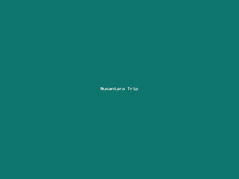 Nusantara Trip